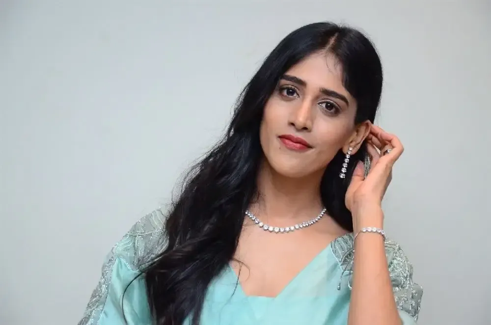 ACTRESS CHANDINI CHOWDARY AT TELUGU MOVIE TRAILER LAUNCH 6